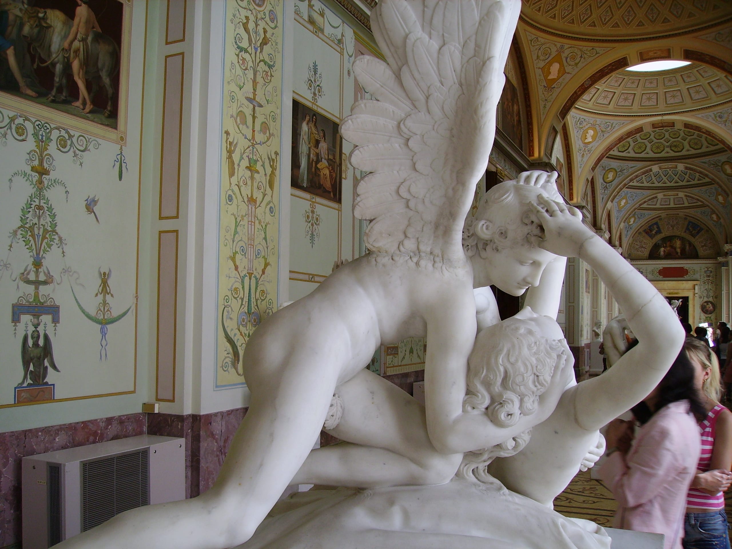 Antonio Canova - Cupid's Kiss, in der Hermitage, St. Petersburg