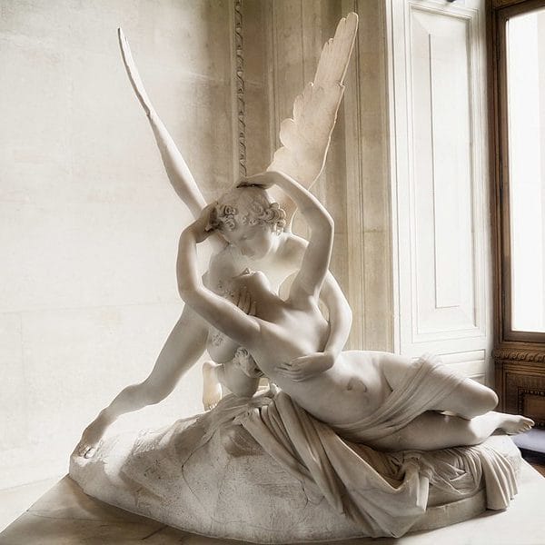 Psyche Revived by Cupid’s Kiss, Antonio Canova