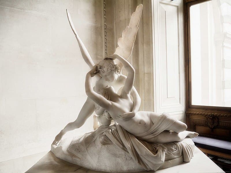 Psyche Revived by Cupid’s Kiss, Antonio Canova