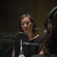 Andrea Fraser es entrevistada por Radio Web MACBA