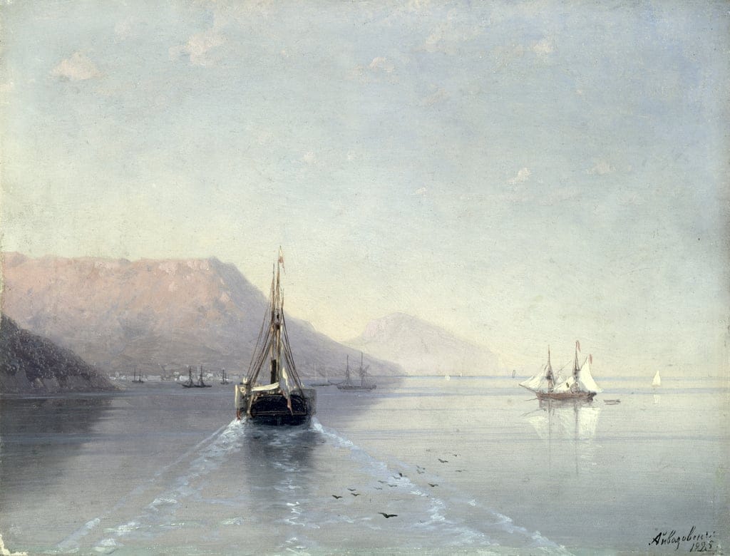 Ruhe (Calm, 1885 ) von Ivan Konstantinovich Aivazovsky