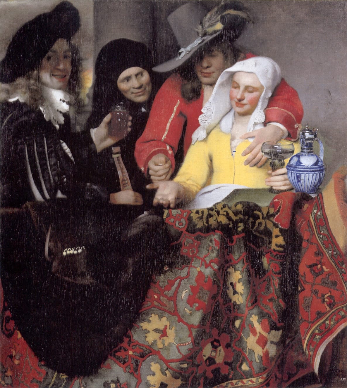 Bei der Kupplerin ist ein Ölgemälde von Jan Vermeer aus dem Jahr 1656
