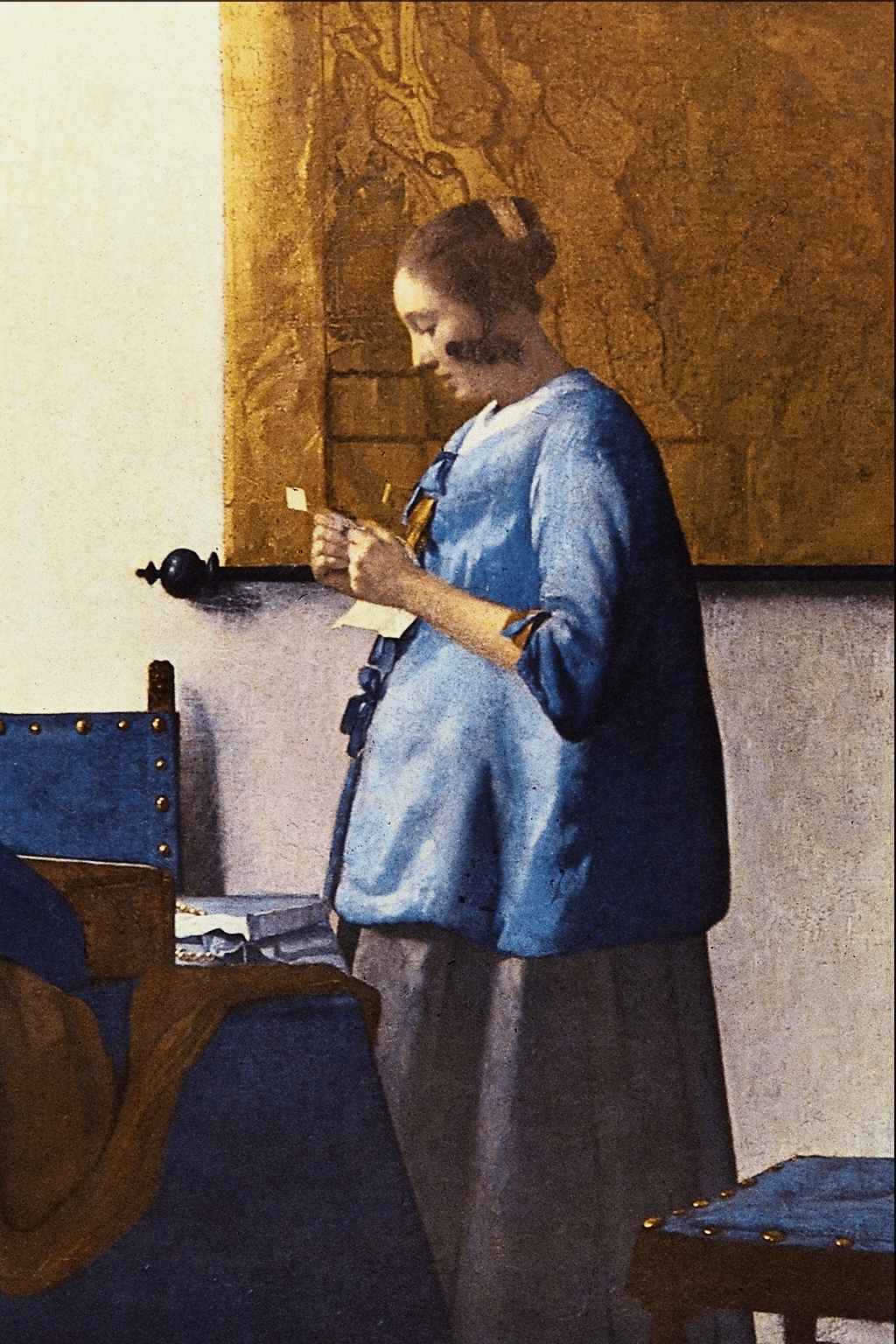 Briefleserin in Blau ist ein zwischen 1662 und 1664 entstandenes Ölgemälde von Jan Vermeer