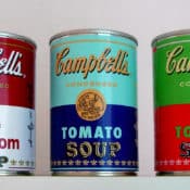 Campbells Suppen, Special Edition mit Andy Warhols Unterschrift