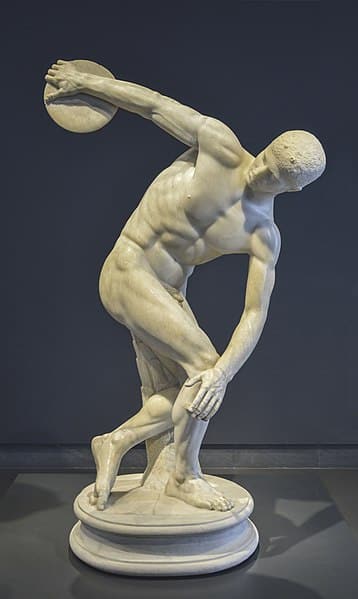 Übersicht der Kunstepochen – Eine Einführung in die Kunstgeschichte Kunstgeschichte impressionismus Discobolus in National Roman Museum Palazzo Massimo alle Terme