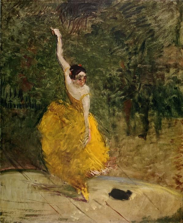 Tänzer (1888), Henri de Toulouse Lautrec