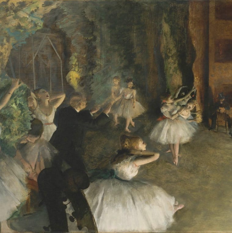 Der französische Künstler Edgar Degas war vom Thema Tanz fasziniert, wobei seine bemerkenswertesten Gemälde während seiner gesamten Karriere die anmutigen Bewegungen von Balletttänzern einfingen.