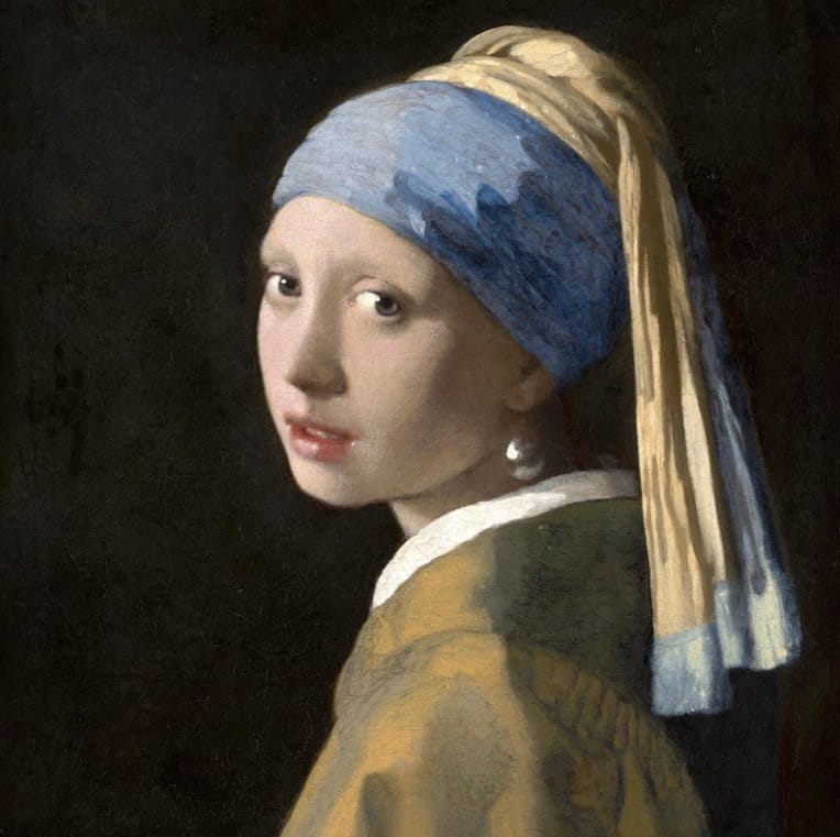 Vermeer war ein niederländischer Maler, der oft den Alltag der Mittelklasse darstellte, in dem sein denkwürdigstes Werk „Das Mädchen mit dem Perlenohrring“ entstand.