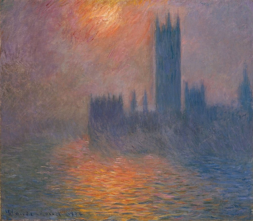 Parlament. Sonnenuntergang, 1900-1901