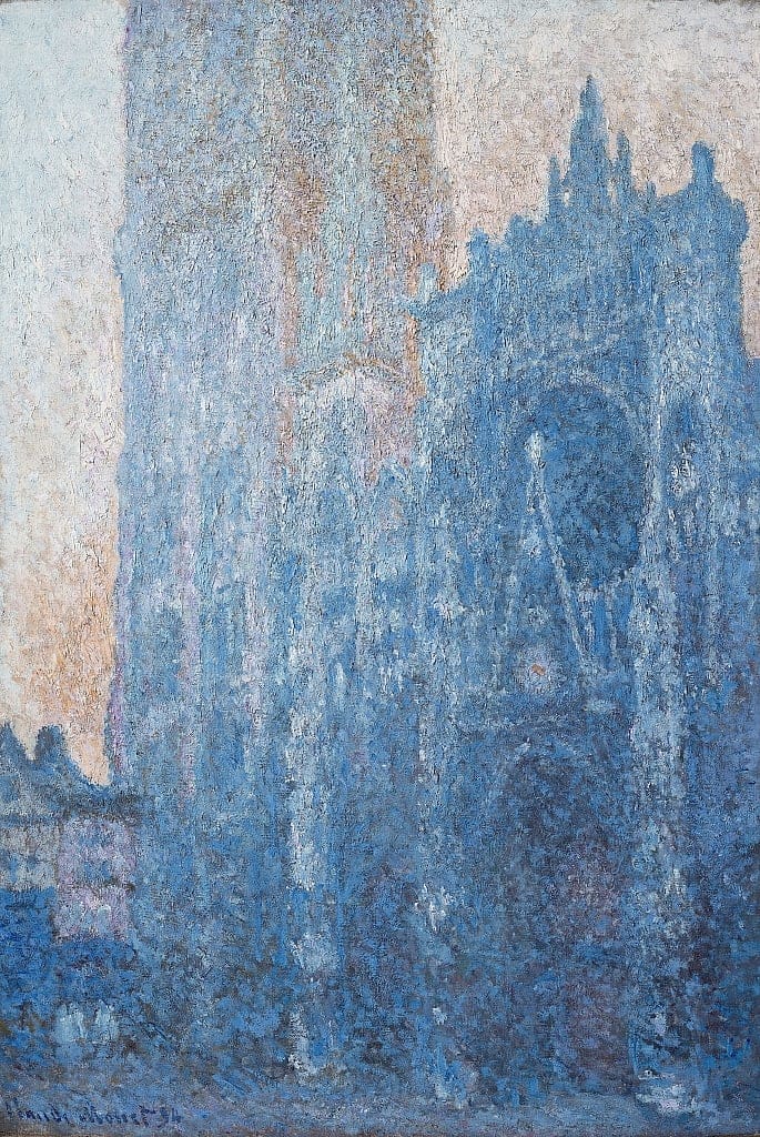 Das Portal der Kathedrale von Rouen im Morgenlicht, 1894