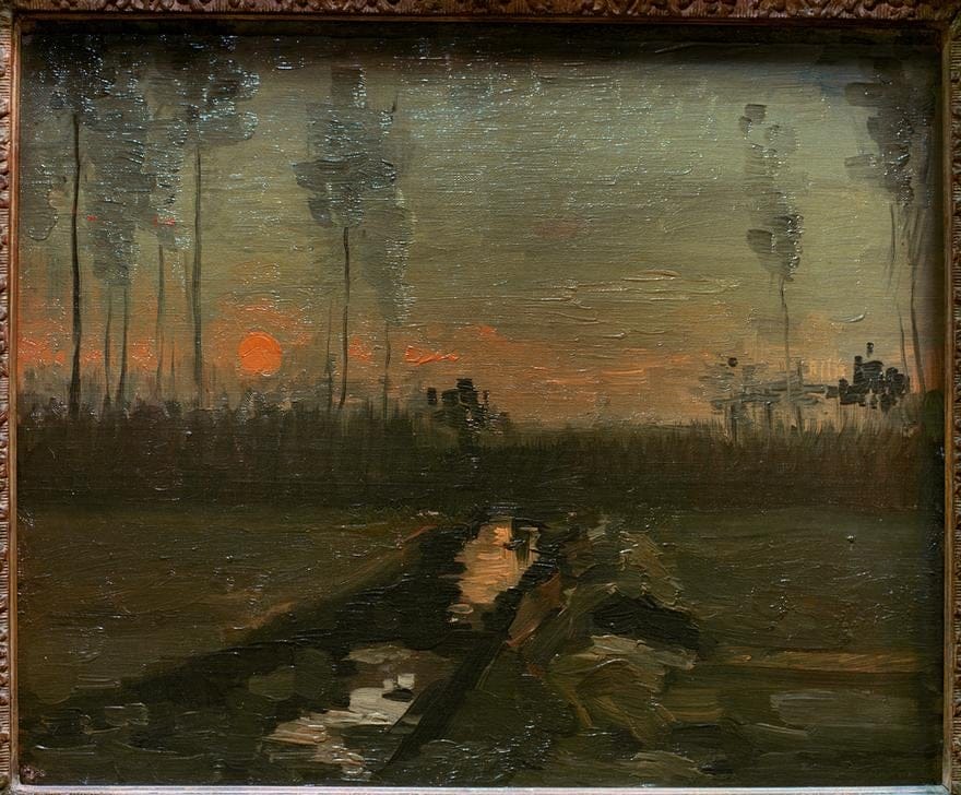Sonnenuntergang, 1885