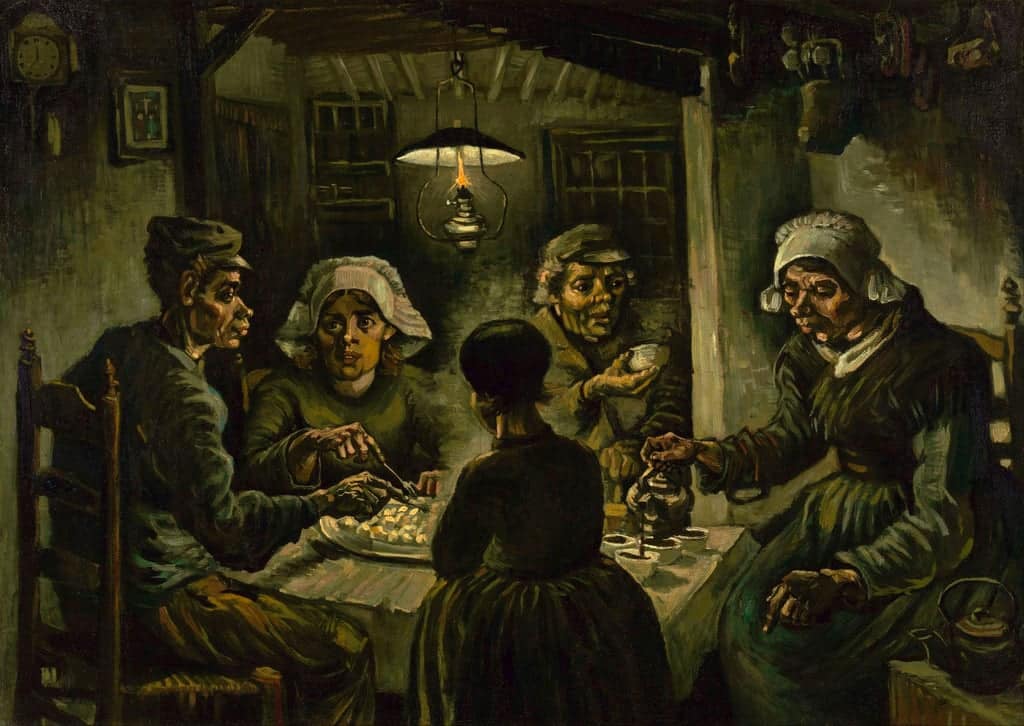 Vincent van Gogh: Die Kartoffelesser, 1885 (The Potato Eaters)