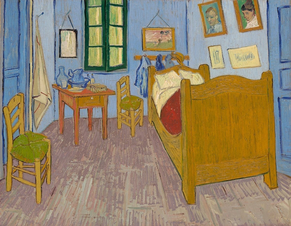 Vincents Schlafzimmer in Arles (1889)