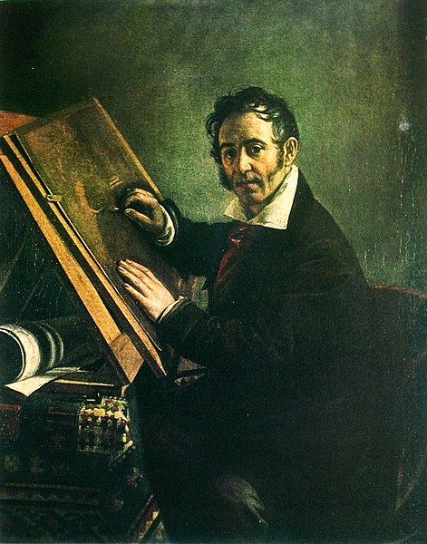 Tropinin Wassili Andrejewitsch, Porträtmalerei (1824)