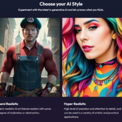 De beeldmodi - Hyperrealistisch versus Semi-realistisch