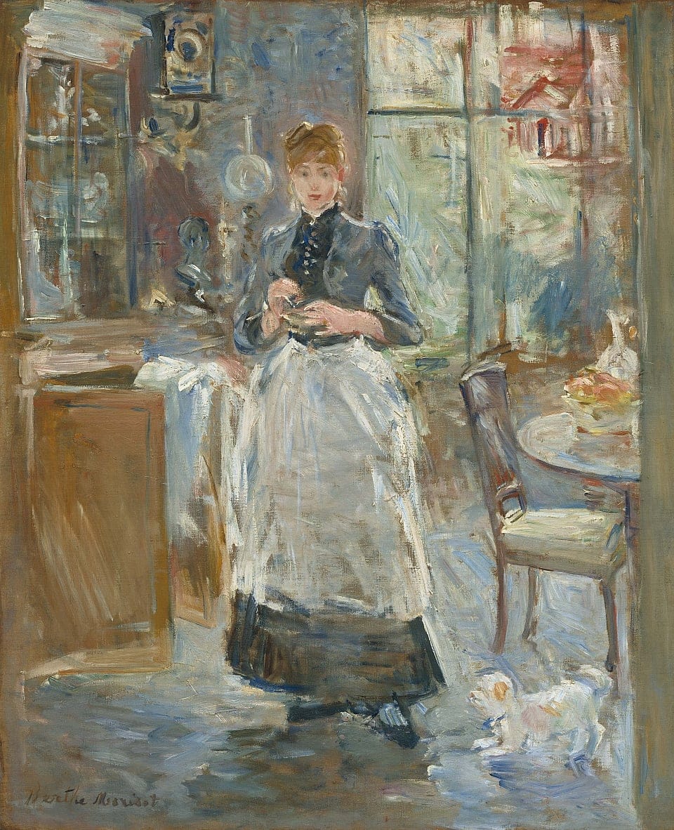 Im Esszimmer von Berthe Morisot