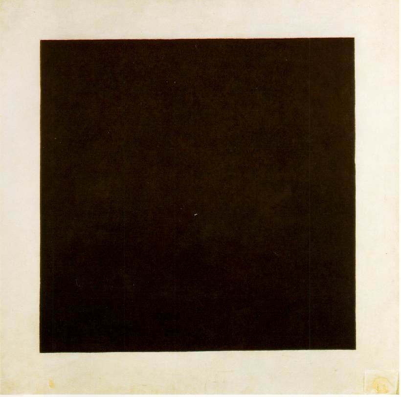 Schwarzes Quadrat (1924), Kazimir Malevich