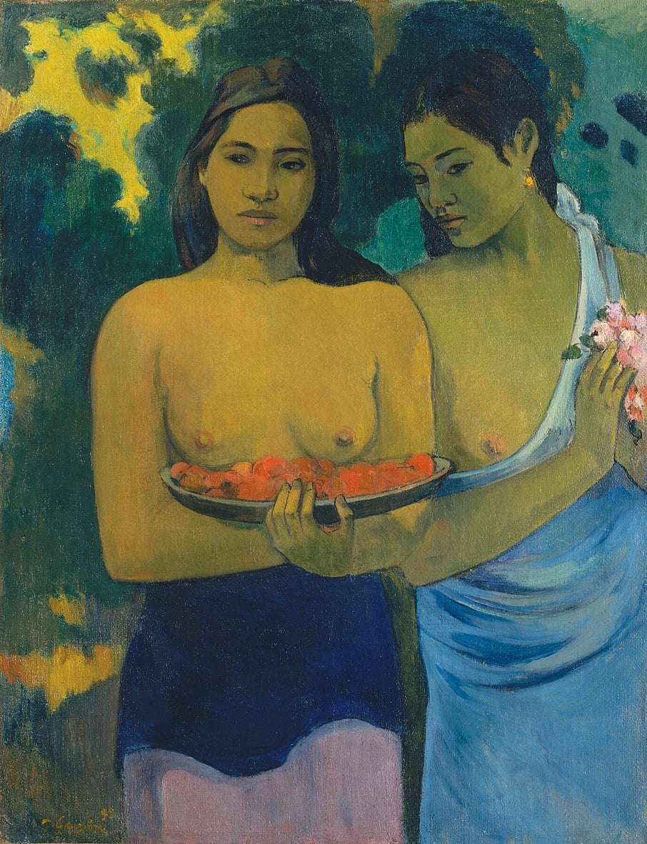 Zwei Frauen aus Tahiti(Two Tahitian Women ) Paul Gauguin