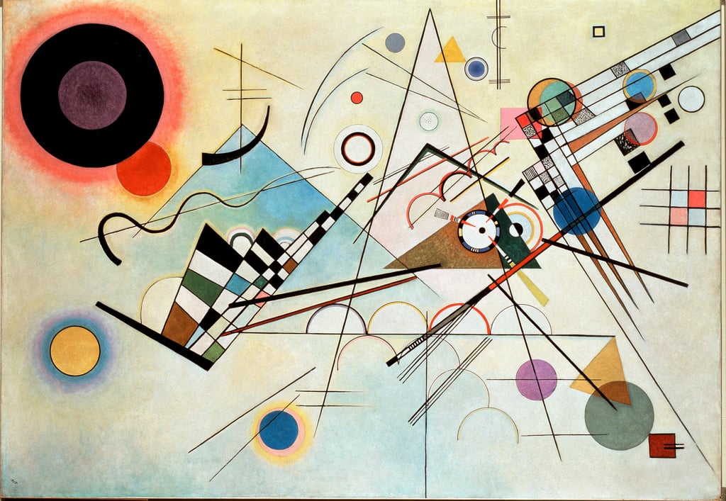 Komposition VIII Gemälde von Wassily Kandinsky 