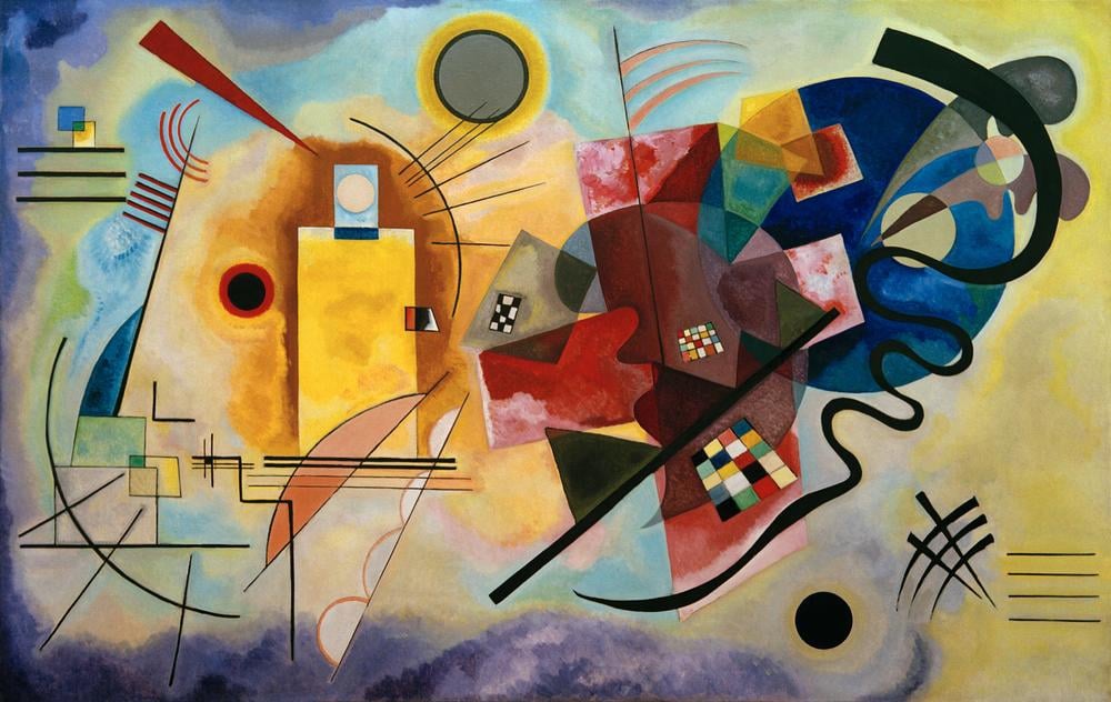 Gelb – Rot – Blau (1925), Wassily Kandinsky