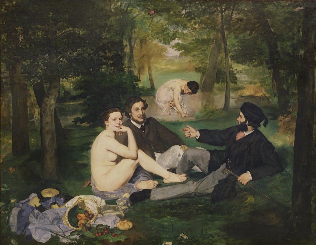 Das Frühstück im Grünen(Dejeuner sur l Herbe) Édouard Manet