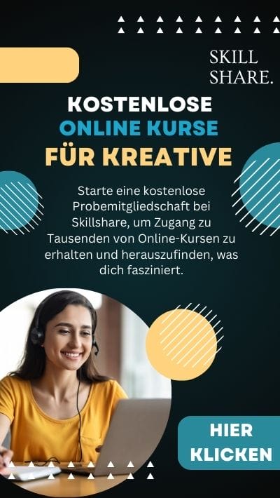 Skillshare Probewoche - Kostenlos Online Kurse absolvieren