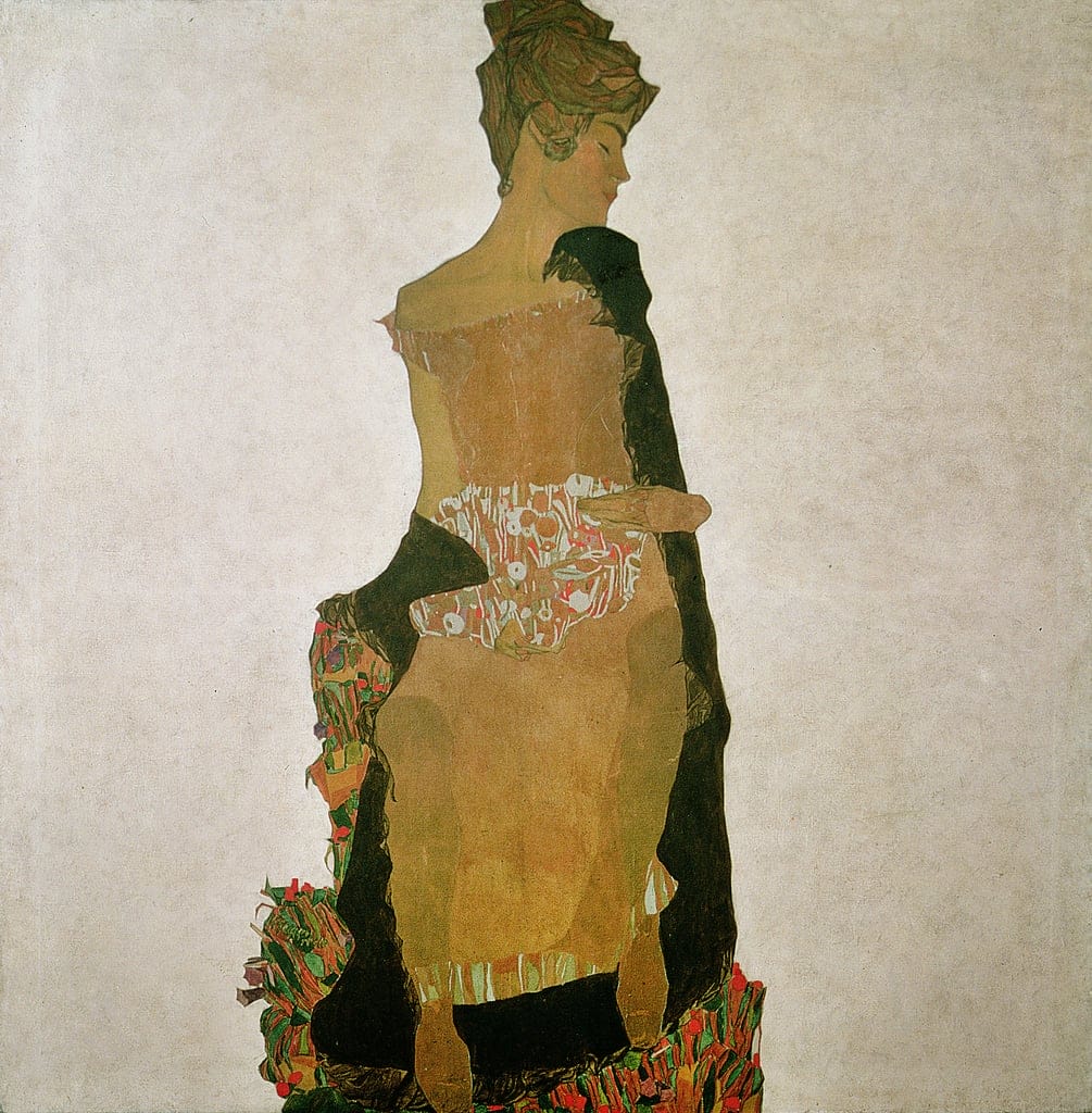 Gerti Schiele, 1909