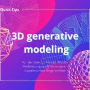 Der neue Standard in der 3D-Modellierung: AI Generatoren im Einsatz