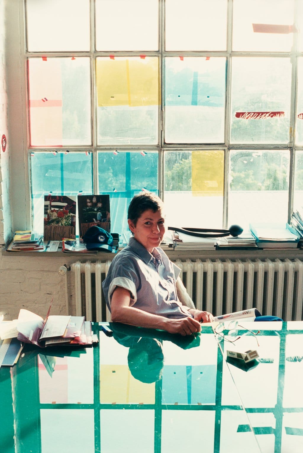 Wolfgang Tillmans Isa in her Studio, 2002 Courtesy Galerie Buchholz