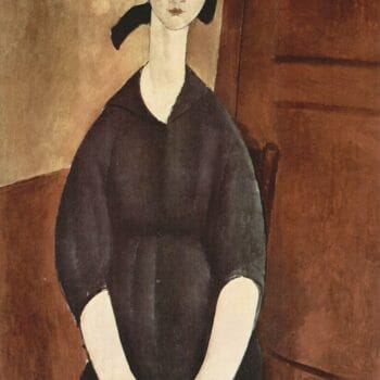Porträt von Paulette Jourdain (1919) von Amedeo Modigliani