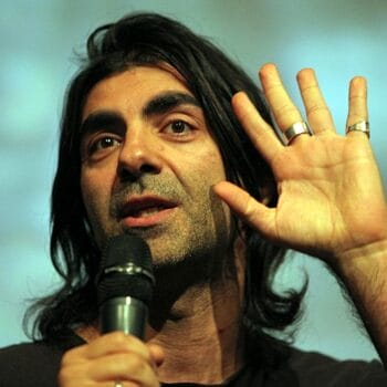 Der deutsch-türkische Filmregisseur Fatih Akin beim Manaki-Brüder Filmfestival in Bitola, Nordmazedonien, am 17. September 2019.