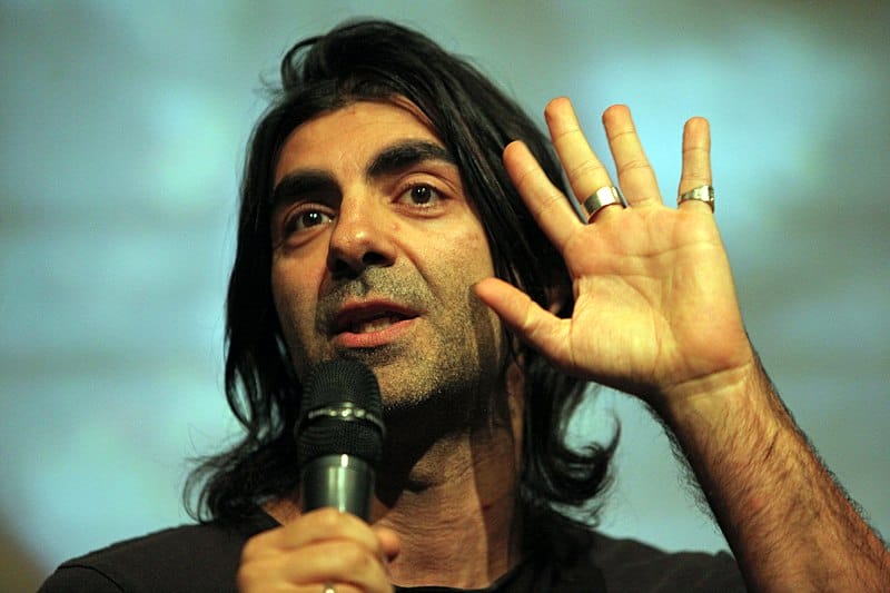 Der deutsch-türkische Filmregisseur Fatih Akin beim Manaki-Brüder Filmfestival in Bitola, Nordmazedonien, am 17. September 2019.