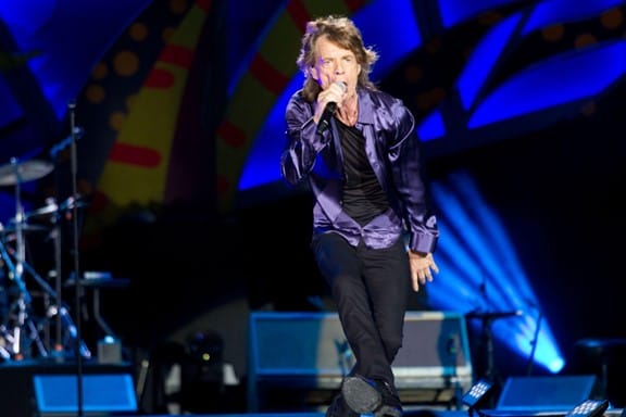 The Rolling Stones: Die Bandmitglieder um den Frontmann Mick Jagger (hier im Bild) sind lebende Legenden der Rockmusik