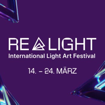 Open Call für das erste RE.LIGHT International Light Art Festival im Jahr 2024 © yeah Kreativagentur