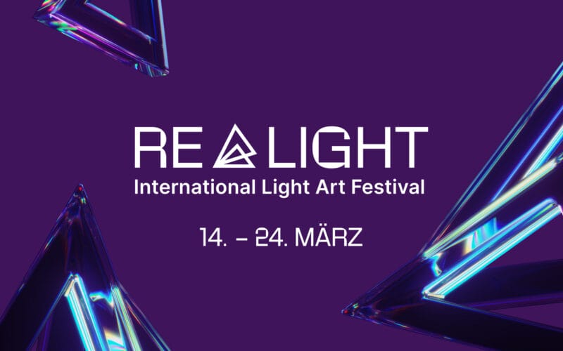 Open Call für das erste RE.LIGHT International Light Art Festival im Jahr 2024 © yeah Kreativagentur