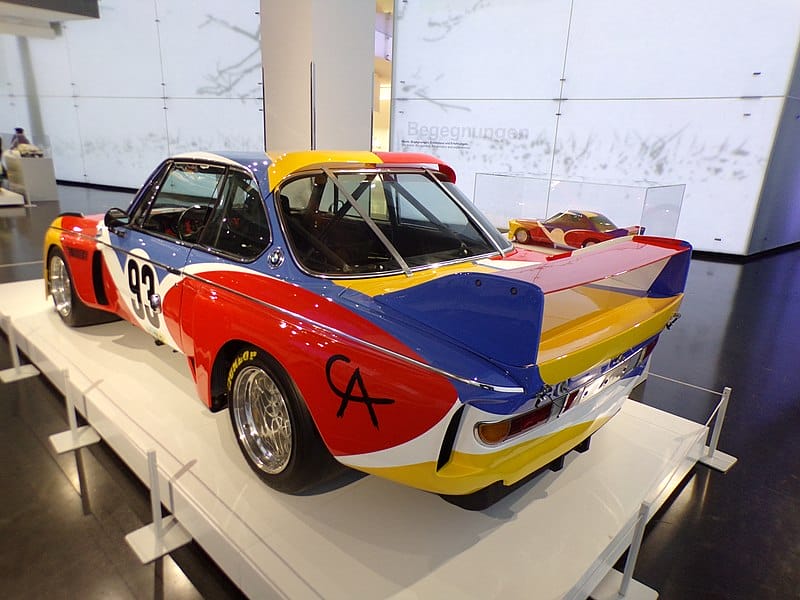 Rückansicht des BMW 3.0 CSL