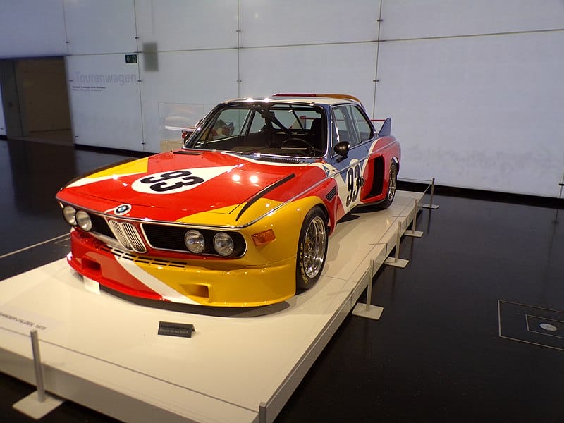 Das BMW 3.0 CSL Art Car von Alexander Calder