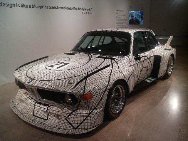 BMW 3.0 CSL Art Car von Frank Stella