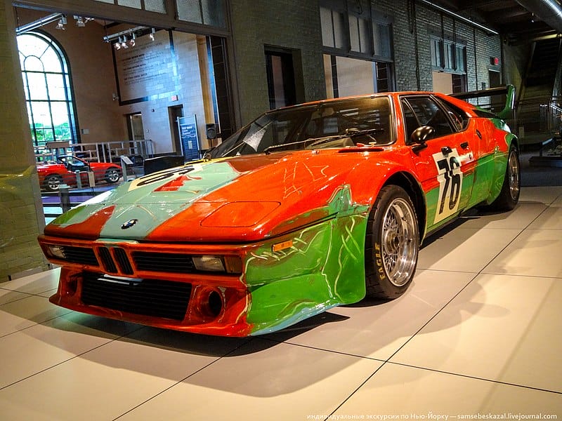 BMW M1 Art Car von Andy Warhol