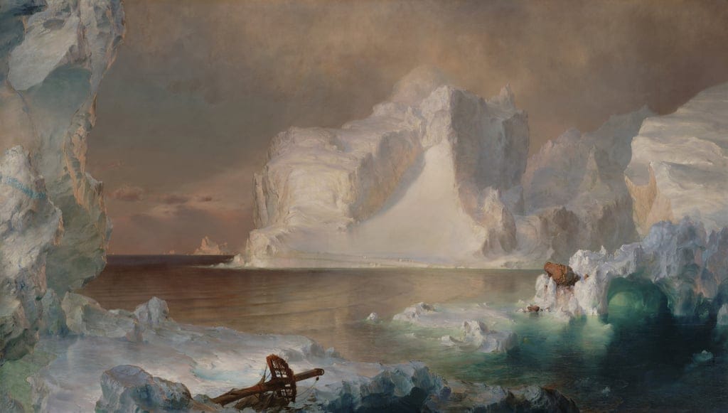 Die Eisberge von Frederic Edwin Church