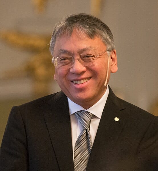 Kazuo Ishiguro bei seiner Nobelpreisverleihung in Stockholm, 2017