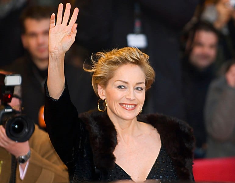 Sharon Stone bei der Premiere von „Wenn ein Mann in den Wald fällt“ im Berlinale Palast, Marlene-Dietrich-Platz, Berlin