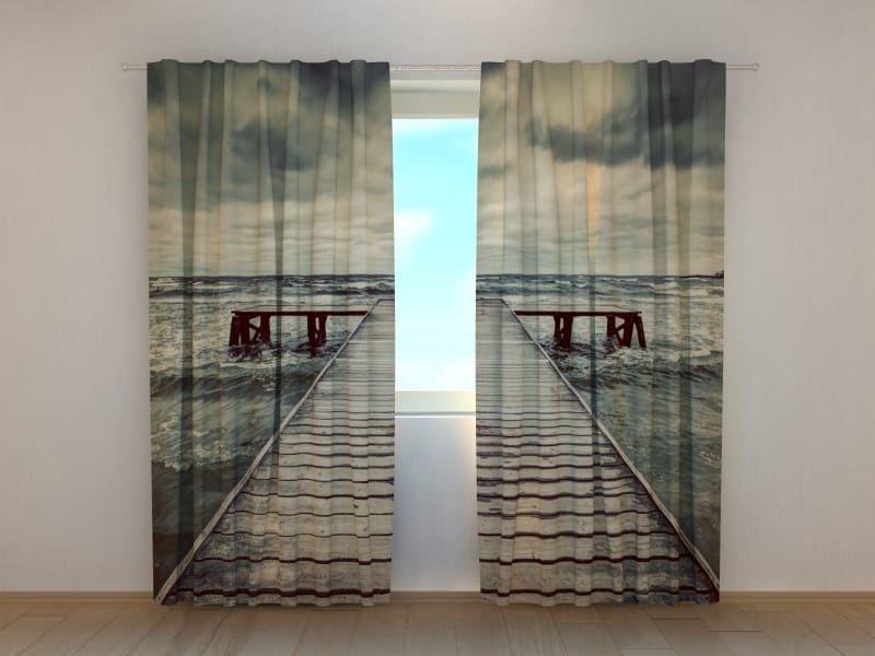 Refined diversity: The top curtains trends for the next few years interior facility Curtain (curtain) Storm on the Sea