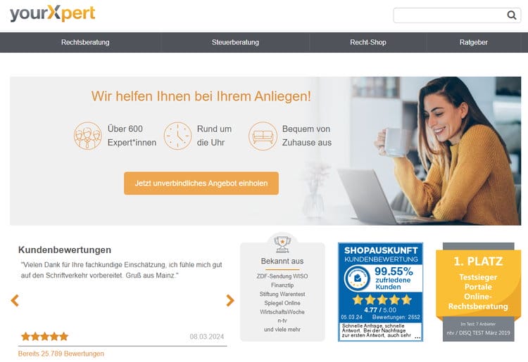 Die Online-Plattform für Expertenberatung YourXpert