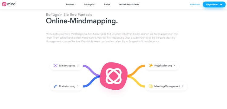MindMeister - Online-Mindmapping