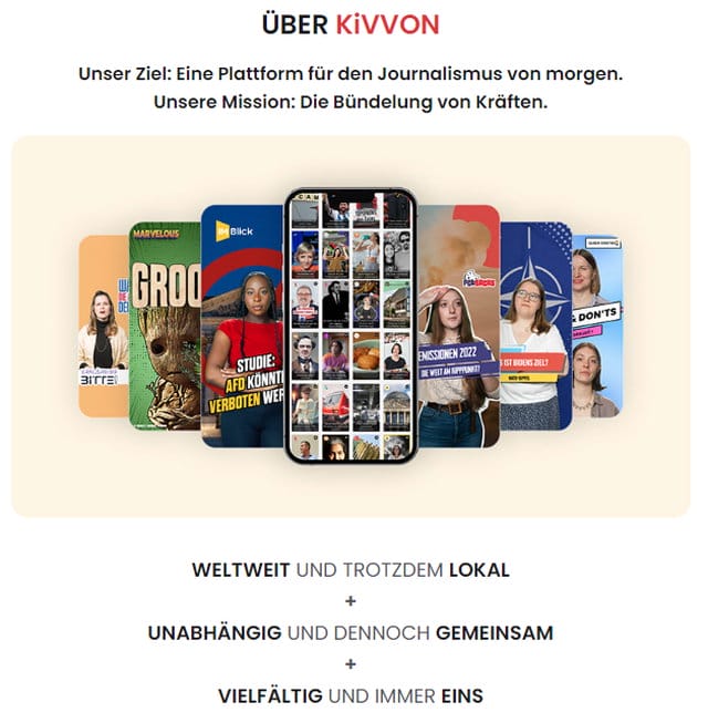 KiVVON - Ein neuer, ambitionierter Player am Microblogging-Firmament