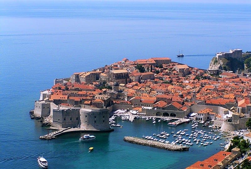 Blick auf die Altstadt von Dubrovnik