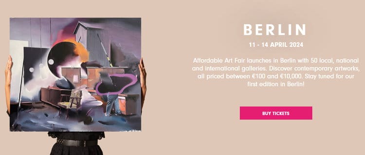 Vom 11. - 14. April ist die „Affordable Art Fair“ zu Gast in Berlin
