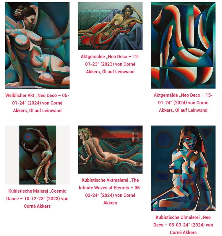 Corné Akkers – Über Licht und Schatten zu Neo Déco und Roundismus