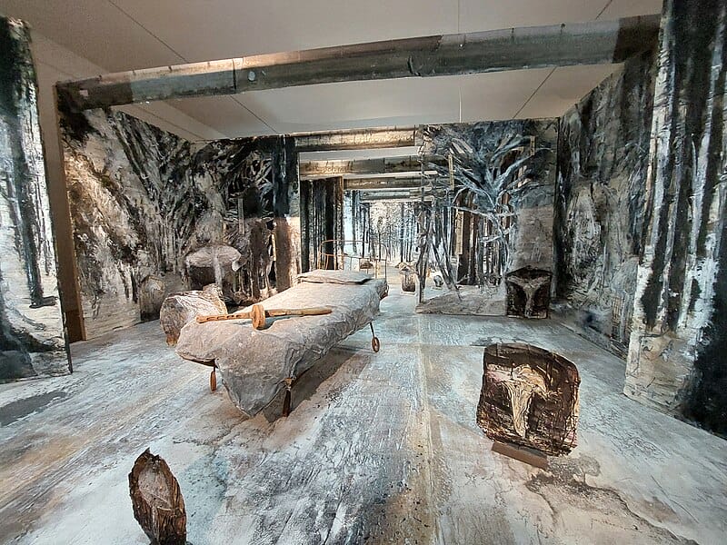 Kunstwerk von Anselm Kiefer im Museum Voorlinden in den Niederlanden